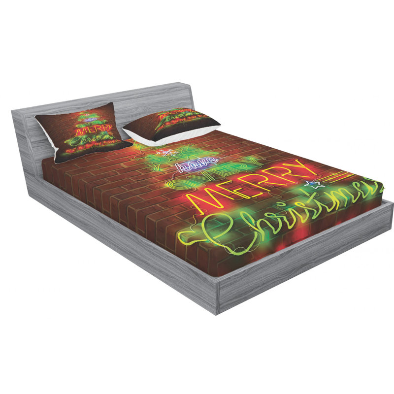 Microfiber Sheet Set, Queen Sheet Set with Fitted Sheet