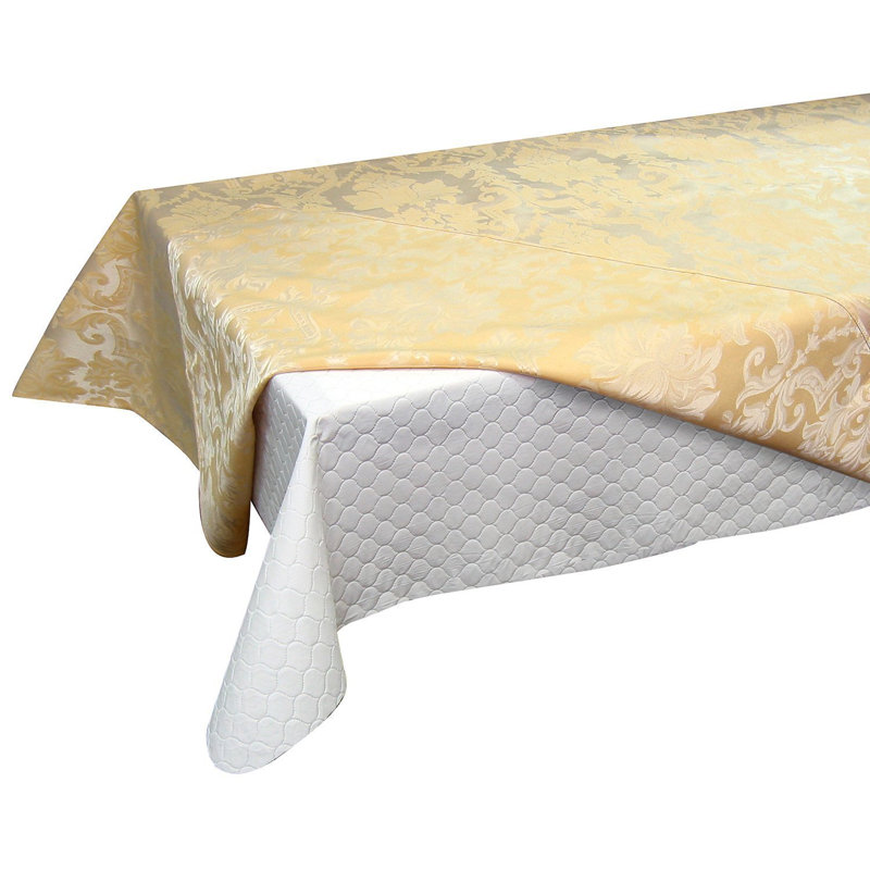 Dessus de table matelassé Rosdorf Park - coupe à n'importe quelle taille et forme - 52 po x 70 po, 50 po x 70 po