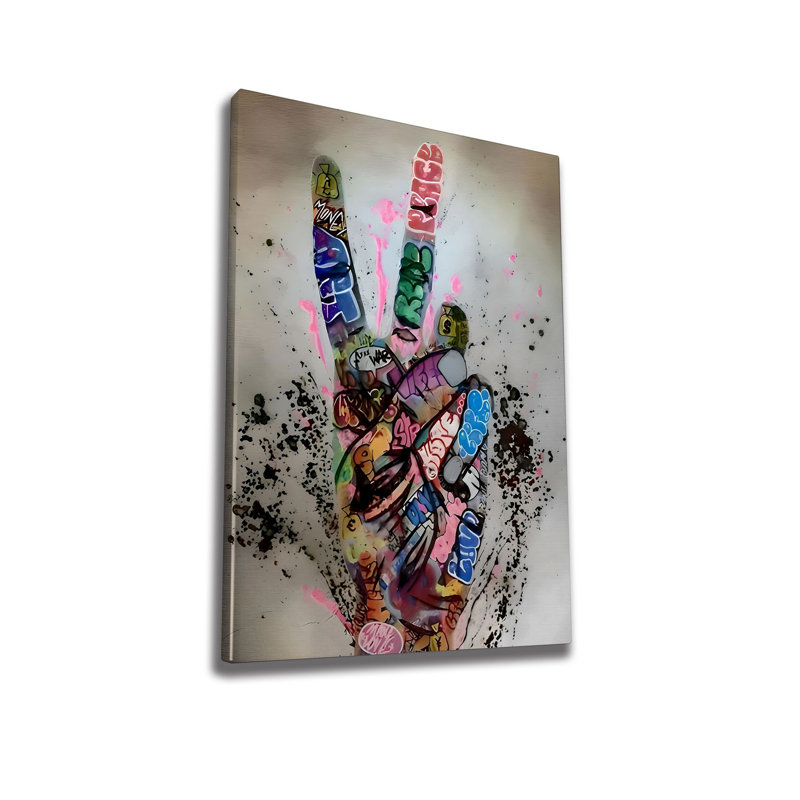 Stunning Decorative Canvas Painting, 27.6 x 39.4 inches | 50% Cotton / 50% Polyester, Digital Printing on Canvas | Sturdy 0.8 x 0.8 inches Wooden Frame, Perfect for Living Room or Office Décor, Eye-Catching Wall Art