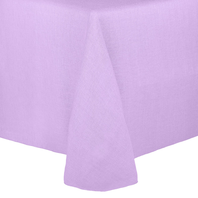 Ultimate Textile Square Tablecloth, 1, Lilac, 120" x 120"