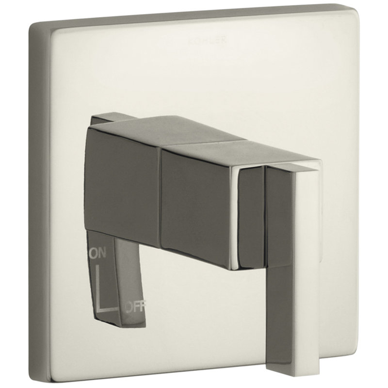 Loure Volume Control Trim, Nickel poli éclatant