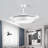 Ivy Bronx Ceiling Fans With Lights And Remote, 47 Inch 3 Colour Changeable, Dimmable, Timer Setting