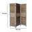 Dekmar 2 " W x 67 " H 3 - Panel Room Divider