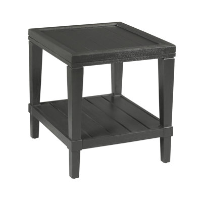 RECTANGULAR END TABLE-EBONY