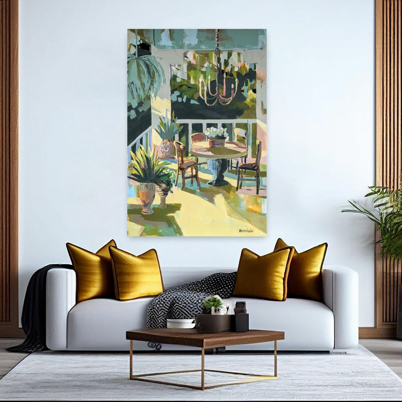 Art contemporain Art contemporain moderne, H 60 po x l 40 po