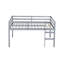 Lit mezzanine en bois d'hévéa avec échelle-1566498190
