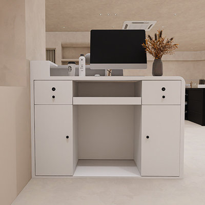 Bureau de réception rectangulaire Modern