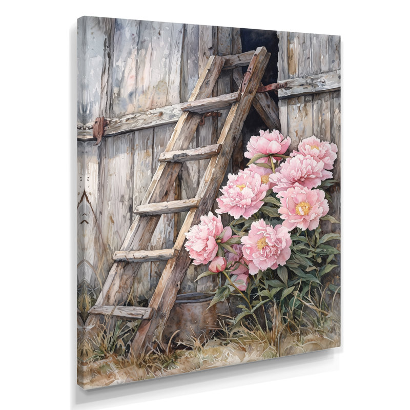 Dupera - impressions murales florales, Ne s'applique pas, H 40 po x l 30 po, Toile tendue