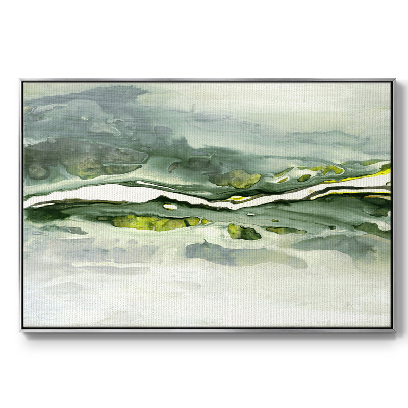«It's About Time I», reproduction d'art sur toile, H 17 po x l 25 po x P 2 po, Argent