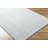 Rectangle Pente Solid Color Hand Loomed Recycled P.E.T. Area Rug in Gray-197788550