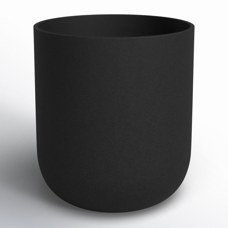 Pot à fleurs Pure Series, 1, Noir, H 19,75 po x l 18,5 po x P 18,5 po
