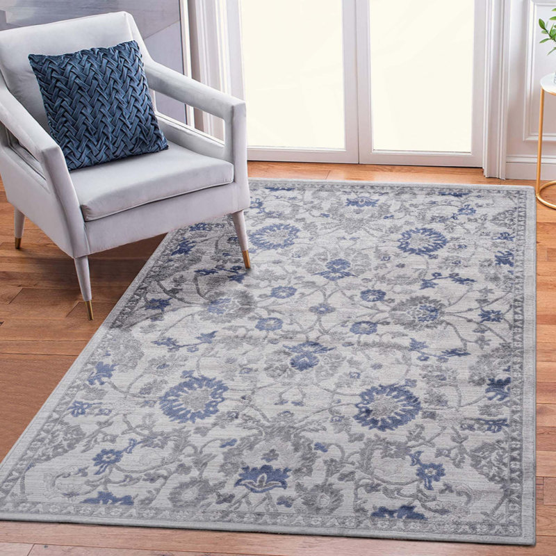 Oriental Non-Shedding Living Room Bedroom Dining Home Office Stylish And Stain Resistant Area Rug, Rectangle 7'9" x 10'