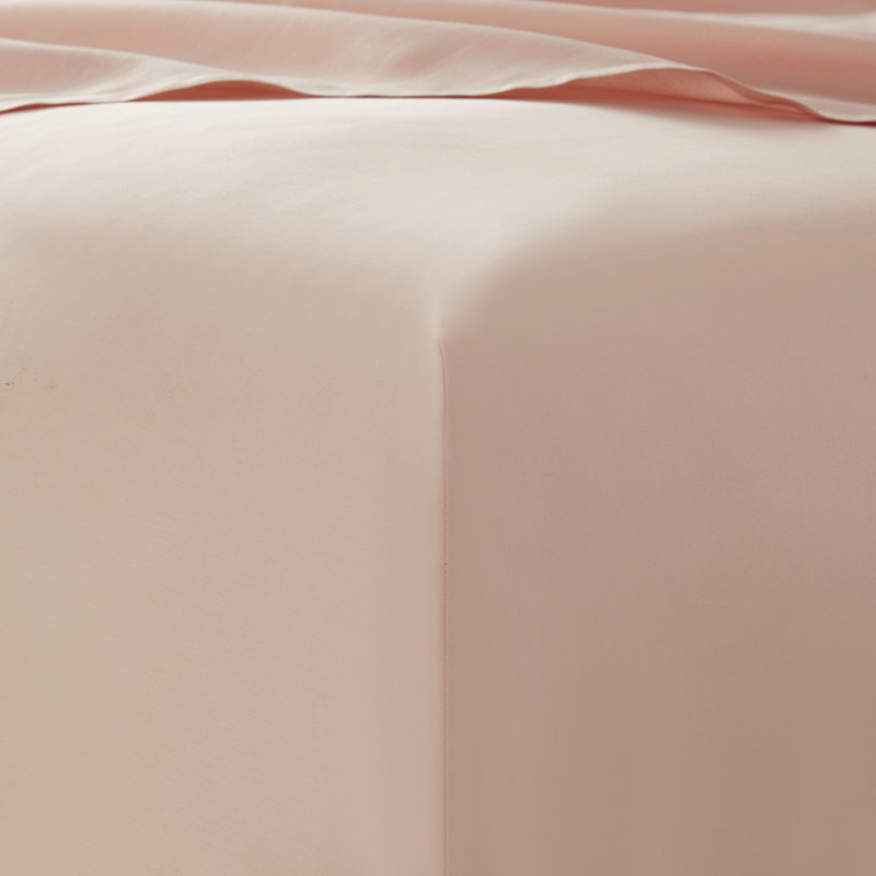 Ensemble de draps en coton biologique, Simple, Crème doux