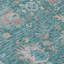 Tapis bleu sarcelle lavable à la machine intérieur / extérieur Xhevrie-112131974