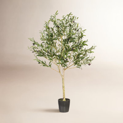 Faux Tree in Pot