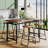 Abreu Swivel Counter Stool with Steel Frame-764602897