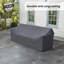 Housse pour canapé de patio en acacia de 76,25 po de largeur Weatogue