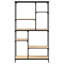 Geira 176cm H x 99cm W Steel Geometric Bookcase-50897698