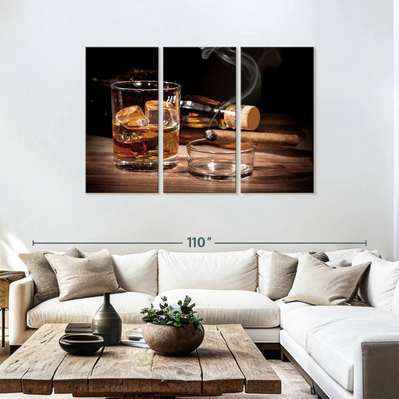Yarlin Old Fashioned Drink, 48" H x 74" W