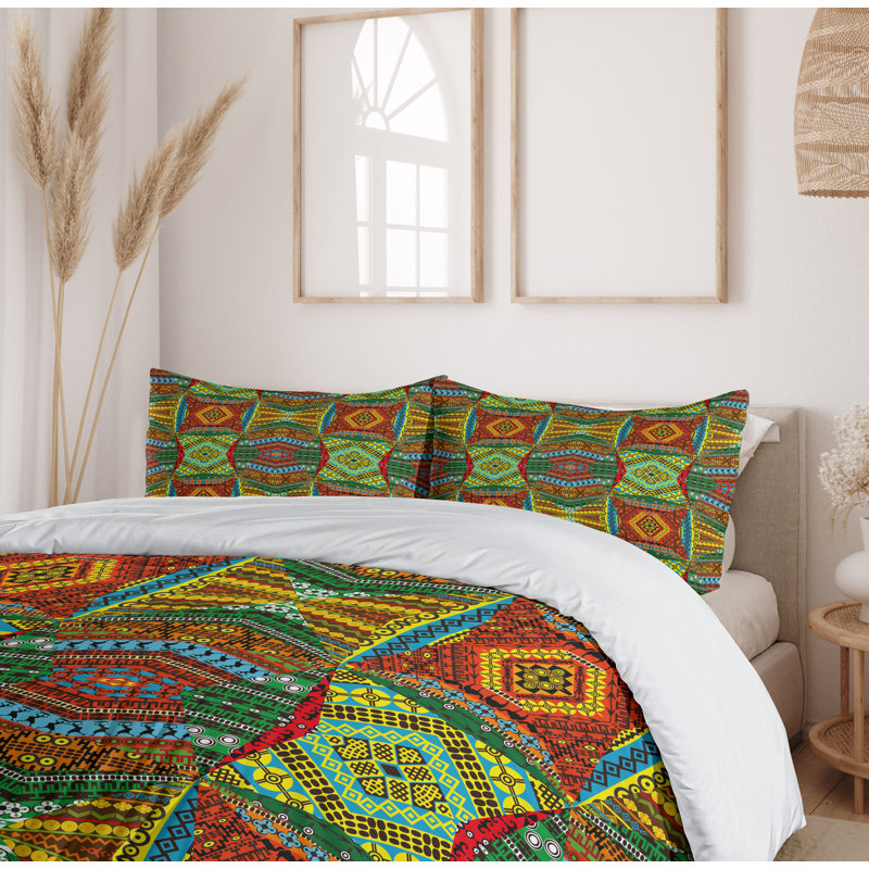 Modern & Contemporary Polyester Duvet Cover, Queen