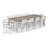 Travira 103" Long Tekwood Outdoor Dining Table-297320449