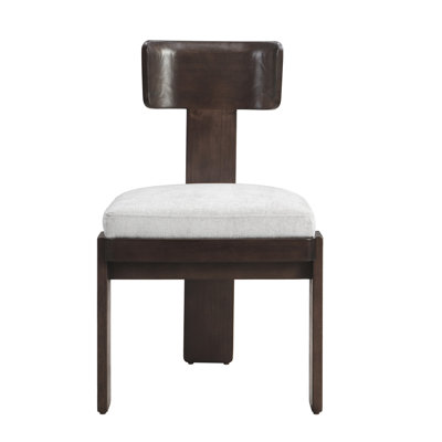 Christopher Knight Home 19" W x 20.01" D x 32.25" H Solid Rubberwood Upholstered Dining Chairs Set of 2