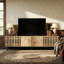 Unfinished Sideboard with Fireplace Included