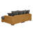 Coastal Luxe Modular Sofa-1269156255
