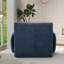 Chaise d'appoint moderne rembourrée surdimensionnée, canapé simple sans siège avec assise profonde-801236539