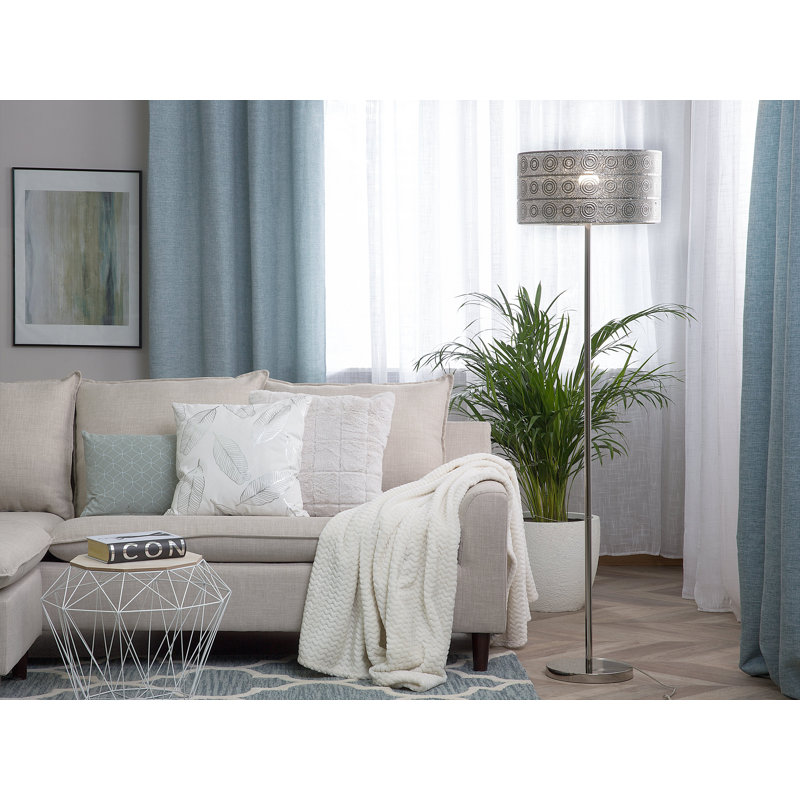 Eucptus 150cm Silver Traditional Floor Lamp