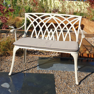 Ryne Powder Coated Aluminium Garden Bench