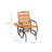 Fermato Steel Outdoor Glider Chair