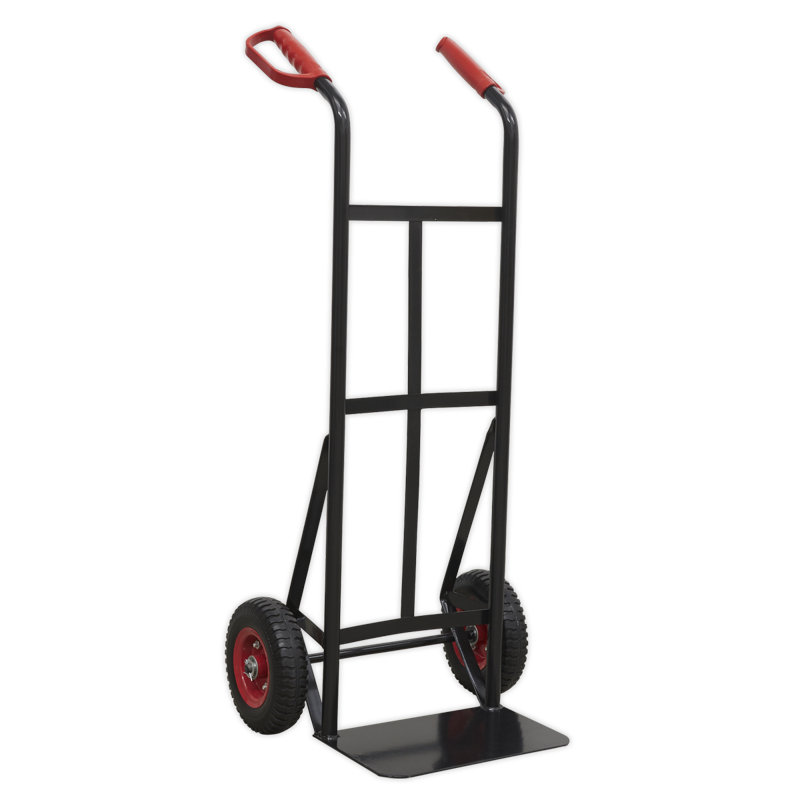 Caigan 115cm H x 47cm W x 42cm D 200kg PU Tyres Hand Truck Trolley