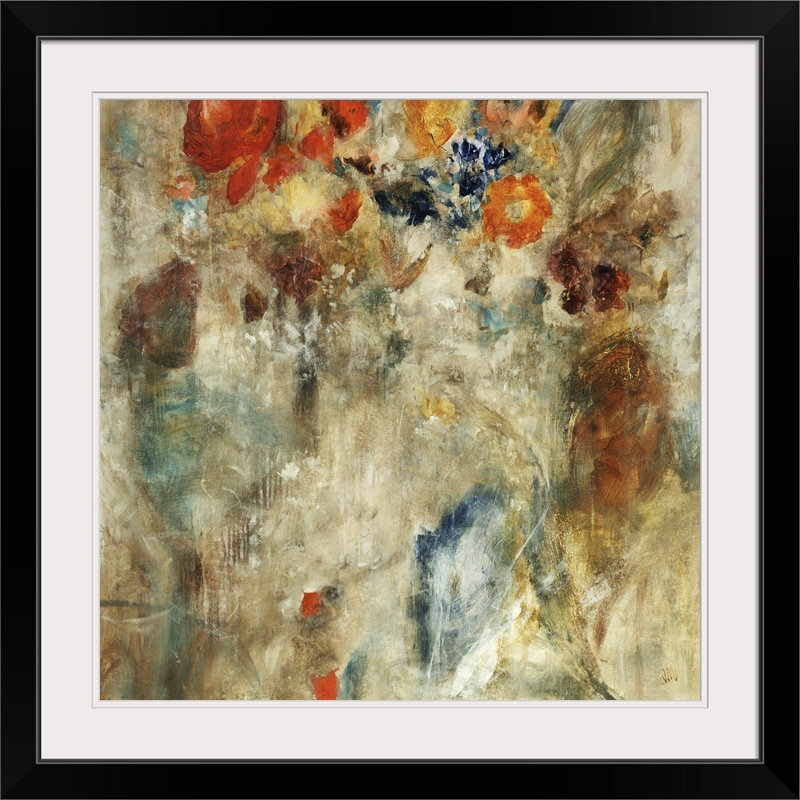 « papillon des mariages », impression, H 38 po x l 38 po x P 1 po, Cadre noir