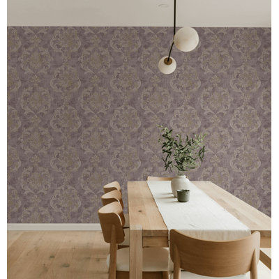 Papier peint damassé non-encastré Designs