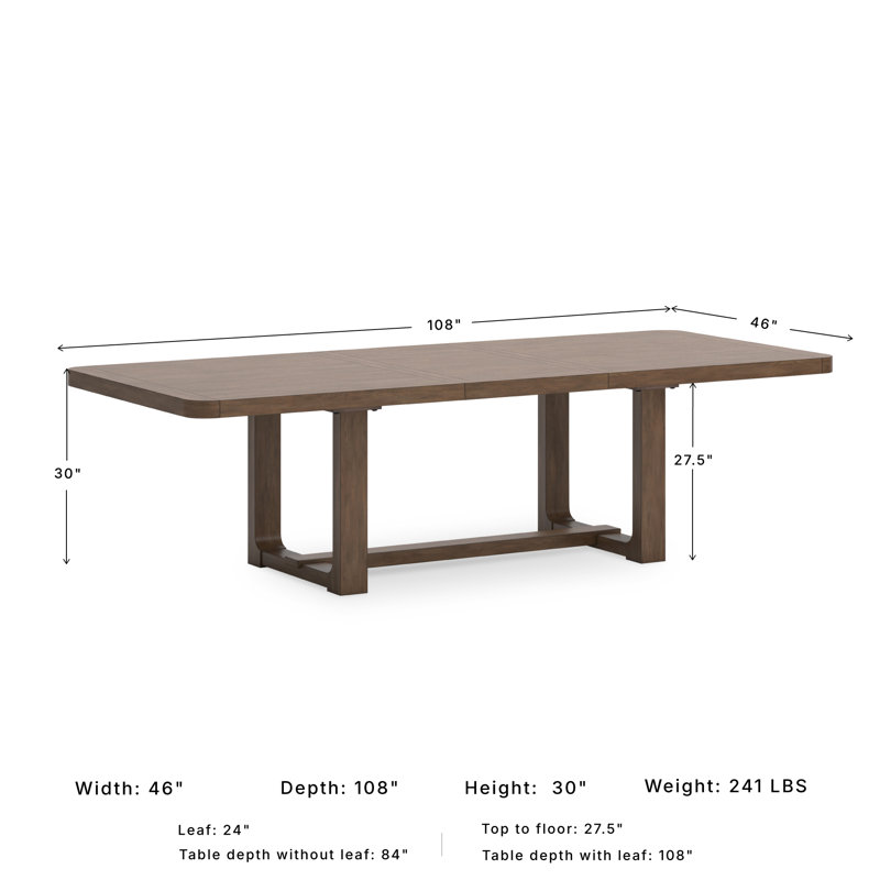 Geovoni Extendable Dining Table