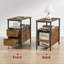 Annemiek 60cm W Metal Bedside Table-713899576