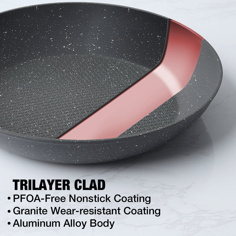 Aluminum Non-Stick Skillet, 8"" 