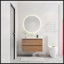 Meuble-lavabo mural 36 po avec lavabo en céramique-78091390-78091391
