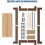 Structure de lit plateforme simple en bois TG, style naturel minimaliste, lattes en bois massif, assemblage facile-1291111121-1291111112