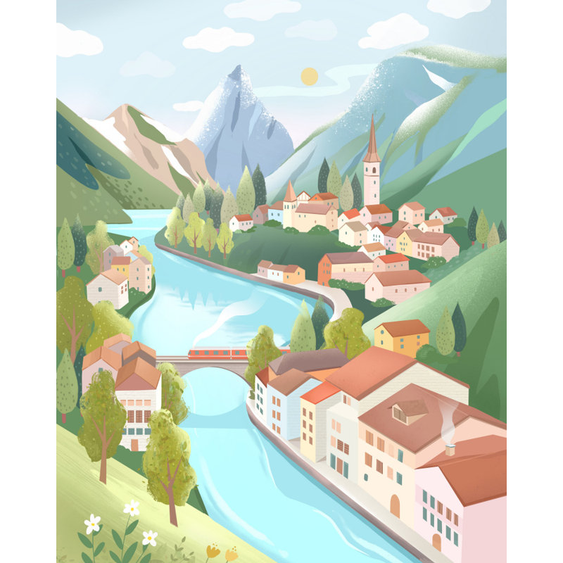 Wrapped Canvas Print, 121.92 cm H x 81.28 cm W
