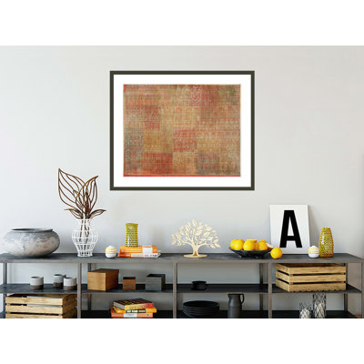 Cathedral by Paul Klee -Framed Giclee Print