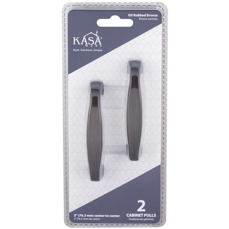 3" Center to Center Arch Pull Multipack, Brushed Oil Rubbed Bronze