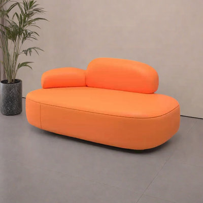 Laroche Vegan Leather Chaise Lounge