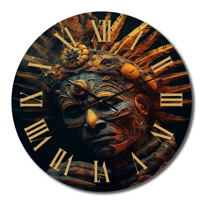 Horloge murale Majestic Glam Shaman, Petit