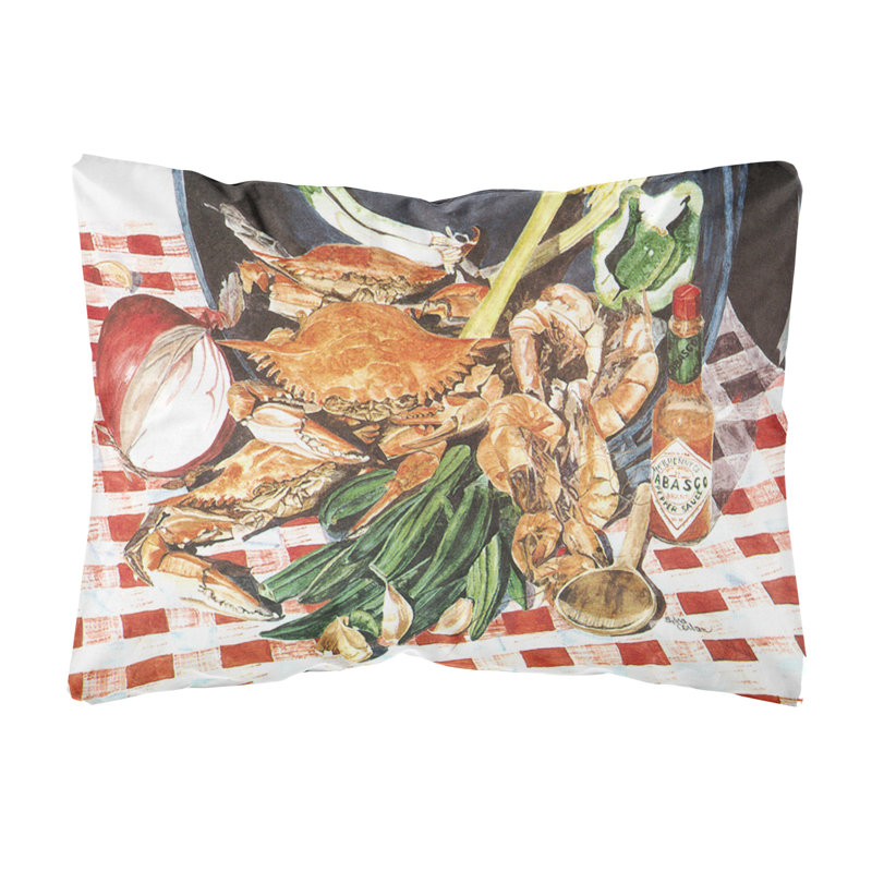 Coussin intérieur/extérieur ivoire de crabe