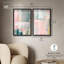 Art mural bleu pastel Boho-115200372-115200377