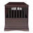 Mendosa Wood Furniture Style Crate with 1 Door-133278331-133278328