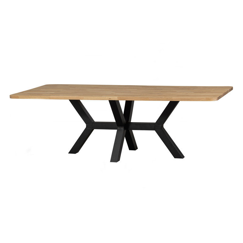 Almerino Oak Solid Wood Dining Table