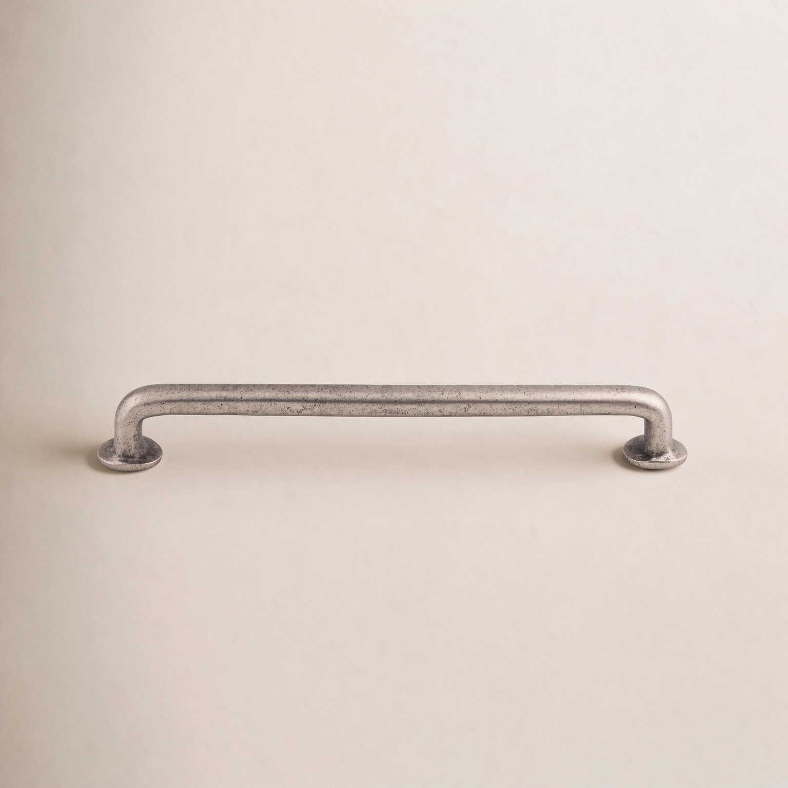 Aspen Rounded Bar Cabinet Pull, Silicon Bronze Light, 9" Center to Center